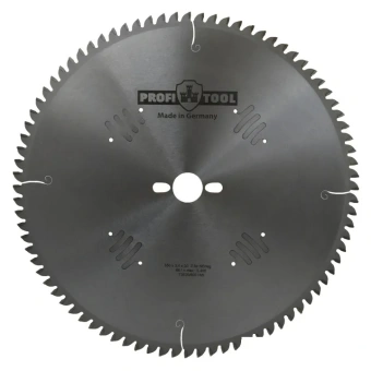 Диск пильный по алюминию 350х3.4х2.8х30 мм, Z=84, форма зуба TFneg, поперечный рез PROFITOOL