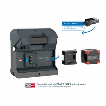 SCANGRIP Прожектор переносной 4000 lumen VEGA 4 CONNECT | 03.6104C