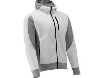 Худі флісовий з поліестеру YATO розмір 3XL, біло-сірий, 5 кишень [20]