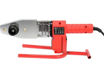 Паяльник для термопластикових труб YATO елек-мереж 175-245 В, P=800Вт, Ø=16-32мм з 4 адаптерами