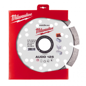 MILWAUKEE Алмазный диск AUDD 125 (1 шт) | 4932399824