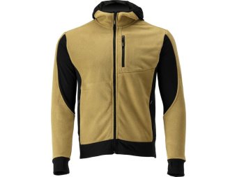 Худі флісовий з поліестеру YATO розмір XL, зелено-чорний, 5 кишень [20]