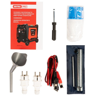 Інверторний бензиновий генератор КВІТКА PRO SC8000iEAC (8 кВт, є вихід під ATS) (110-7037)