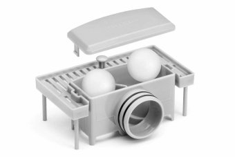 FALA Трап підлоговий лінійний з нержавіючої сталі WET-DRY; 60х 7х 2 см, сифон- 52 мм  | 71603