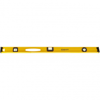 STANLEY 1-42-922 Уровень 100см алюминий, двутавр, 3 капсулы (1поворотная на 180°), 1,5 мм /м 