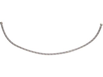 Шланг водопровідний з опліткою з нерж сталі FALA l= 1м, Ø= 8/12, з'єднання М-3/8" х F-3/8" 1 МПа