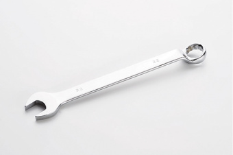 Ключ рожково - накидной глубокий CrV 22мм СИЛА