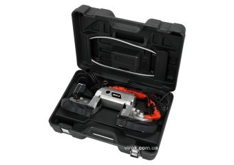 YATO Пила стрічкова по металу YATO з підставкою: 1100Вт, 14 TPI. Пол-1140х12.7х0.6мм, діап- 127х127м