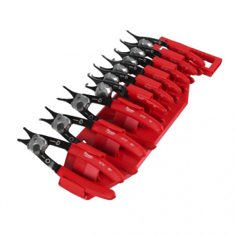 MILWAUKEE Набір знімачів стопорних кілець, (9шт) | 4932492496