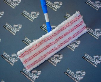 VIROK Насадка-моп для швабри універсальна : 40x10см (мікрофібра 500% поглинання) | 12V660