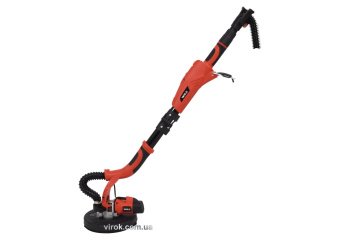 YATO Шліфмашина для стін і стель на штанзі, мережева YATO: 710 Вт, диск Ø= 225 мм, макс. висота- 4 м