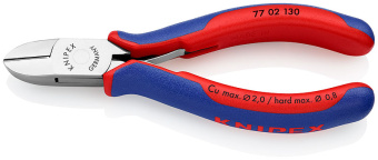 KNIPEX Кусачки бокові для електроніки 77 02 130 | 77 02 130