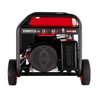 Інверторний бензиновий генератор КВІТКА PRO SC9000iYEA (8 кВт, є вихід під ATS) (110-7042)