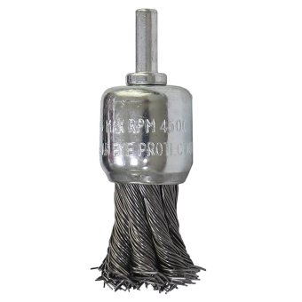 Щітка крацовка Чашка закручена зі шпилькою, 22мм Spitce | 18-170