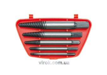 VOREL Набір екстракторів : М3-М18 (1/8" до 3/8",) N°1-5. для гвинів 5 шт.  | 24000
