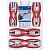 KNIPEX Комплект щипцов для стопорных колец 00 20 04 V01 8 предметов | 00 20 04 V01