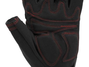 Рукавиці захисні безпалі з м'якими подушками YATO: штучна шкіра, поліуретан, спандекс, розм. 11 [12]