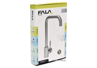 Змішувач води для раковини "STEELY 2" FALA з кульовим регулятором [10]