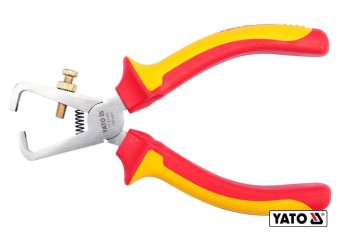 YATO Щипці для зняття ізоляції YATO : L= 160 мм, до 1000V  | YT-21160