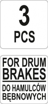 YATO Набір інструментів для гальм YATO : 3 шт.  | YT-0684