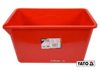 YATO Відро для малярних робіт YATO : V= 19 л, з поділками літрів, пластикове  | YT-54744