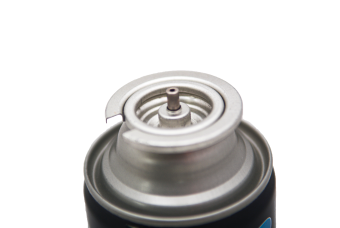 VIROK Балон газовий 1-разовий з цанговим з'єднанням (швидким) 227g/392ml. (E417)  | 44V152