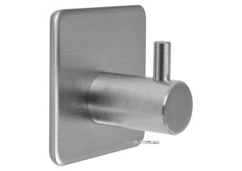 FALA Гачок одинарний, прямий для санвузлів приклейовальний на 2-сторонньому скотчі 3М; 45х45х30 мм |