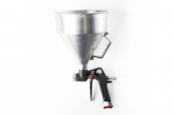 Пневмопистолет дляштукатурки, три форсунки 4,6,8мм в/б металлический, 6000мл APRO