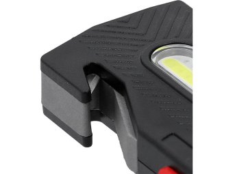 Ліхтар діодний багатофункц 6в1 YATO акумул. Li-Ion 3.7V 350 mA, освітл.- 400/ 200/ 50/ 35 Lm 8 режи