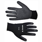 Рукавички, тонке подвійне плетіння, хвилястий латекс, L-XL Berg | 16-232