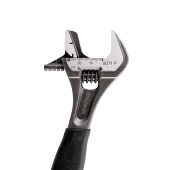 Разводной ключ BAHCO ERGO™ 90P с центральной гайкой, прорезиненная рукоятка (9070P)