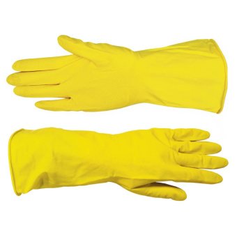 Рукавички гумові з внут. напилюв., тип Латекс, XL Technics Master | 16-103