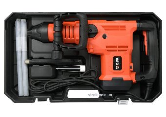 YATO Молот відбійний SDS-MAX мережевий YATO : P= 1600 Вт, J = 5- 25 Дж. свердло Ø≤ 52 мм  | YT-82135