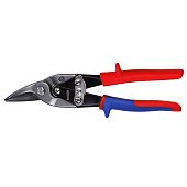 Ножиці по металу з прямим різом, Cr-V, 250мм, Master Technics | 45-022