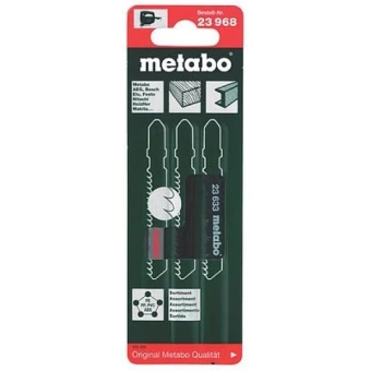 Metabo Набір пилочок для лобзика (3 шт, блістер)