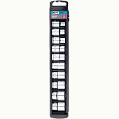 Набір головок на тримачі, 1/2 (10-24мм), Cr-V, 10шт Berg | 52-131