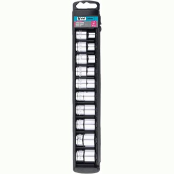 Набір головок на тримачі, 1/2 (10-24мм), Cr-V, 10шт Berg | 52-131