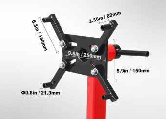 Стенд ремонта двигателей складной поворотный (кантователь) 680кг TORIN T26801