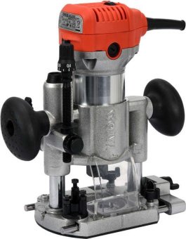 YATO Фрезер ручний по крайці ламінатів мережевий YATO: 710 Вт, цанга Ø= 6, 8мм, хід- 20мм, нахил- 45