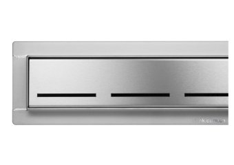 FALA Трап підлоговий для душу з нержавіючої сталі "LINE" ; 70х 7х 7 см, сифон h= 52 мм  | 75449