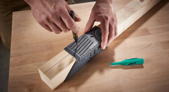 Wolfcraft Угольник японский 3D // 5208000