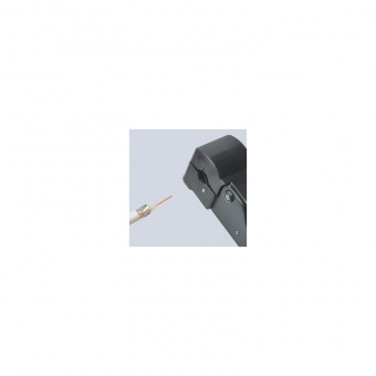 KNIPEX Стриппер для снятия изоляции с коаксиальных кабелей 16 60 05 SB | 16 60 05 SB