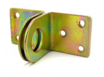 Крепление для навесного замка загнутое  №3