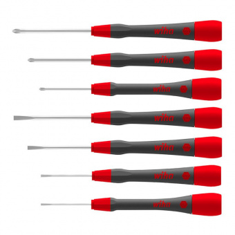 WIHA Набор микроотвёрток PicoFinish® Шлиц, Phillips, 7 предм. | W42991