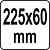YATO Пістолет для нанесення герметиків з фіксатором YATO : півкруглий, L= 225 мм, W= 60 мм  | YT-675