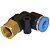 Пневмоштуцер цанговый Г-образный 12мм*1/4" AIRKRAFT SPLF12-02