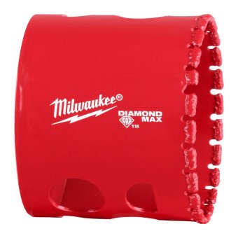 MILWAUKEE Коронка алмазна Diamond Plus/Max, діаметр 51мм (5/8''х18) (свердління з водою)