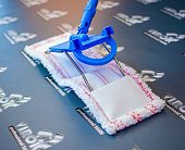 VIROK Насадка-моп для швабри універсальна : 40x10см (мікрофібра 500% поглинання) | 12V660