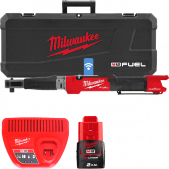MILWAUKEE Ключ динамометрический электронный 3/8'' (13.6 - 135.6 Нм) M12 ONEFTR38-201C FUEL | 493346