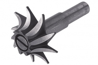 Wolfcraft фреза для галтелей на четверть окружности r 10, Ø 35 // 3266000